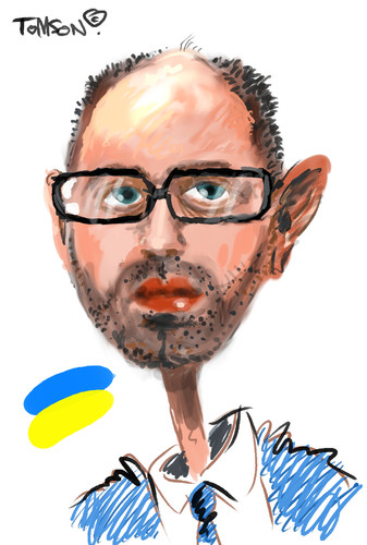 Cartoon: ... (medium) by to1mson tagged ukraina,ukraine,jaceniuk