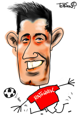 Cartoon: ... (medium) by to1mson tagged robert,lewandowski,lewy,polska,poland,polen,borussia,dortmund,bayern,muenchen,fussball,football,pilka,nozna,futbol