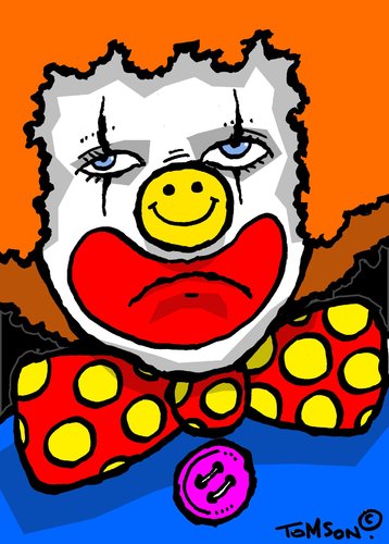 Cartoon: clown (medium) by to1mson tagged clown