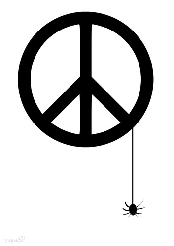 Cartoon: Peace? (medium) by to1mson tagged peace,pokoj,frieden