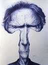 Cartoon: Clint Eastwood (small) by manohead tagged caricatura manohead caricature