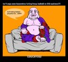 Cartoon: CouchYogi Farting Frenzy (small) by MoArt Rotterdam tagged couchyogi,couchyoga,yoga,whatisyoga,fartingfrenzy,bullshit,bigcushion,housewife,hide,hidingbehind,prejudice,easy