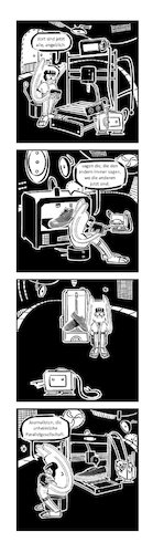 Cartoon: Ypidemi Information (medium) by bob schroeder tagged luegenpresse,journalist,oeffentlichkeit,medien,information,ypidemi,comic