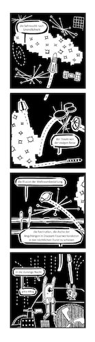 Cartoon: Ypidemi Weltraum (medium) by bob schroeder tagged weltraum,weltraumbestattung,all,unendlichkeit,ewigkeit,traum,ypidemi,comic