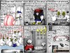 Cartoon: stick treatment (small) by bob schroeder tagged ritual,treatment,interview,hospital,pain,blood,flesh,stick,anus,healer,ailment,fire,brigade,doctor