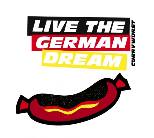 Cartoon: LIVE THE GERMAN DREAM ! (medium) by Theodor von Babyameise tagged currywurst