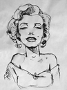 Cartoon: Marilyn Monroe (small) by Vidal tagged marilyn monroe actress singer model
