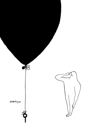 Cartoon: ink and line colection zardoyas (medium) by zardoyas tagged ink,and,line,colection,zardoyas,illustration,ballon