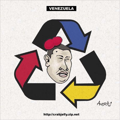 Cartoon: Venezuela (medium) by andre tagged cartoon,political,chavez
