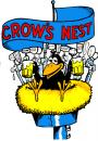 Cartoon: Crows Nest (small) by saltpppr tagged beer fun alcohol bar tavern pub crow nest