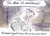 Cartoon: Nicht korrekt (small) by preissaude tagged hose