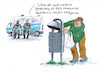 Cartoon: Bald neues Polizeigesetz in NRW (small) by Skowronek tagged polizei,nrw,bayern,polizeischutzgesetz