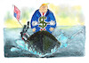 Cartoon: Der Schiffsuntergang (small) by Skowronek tagged iran,straße,von,hormus,usa,eu
