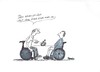 Cartoon: Rollis (small) by Skowronek tagged rollstuhlfahrer,behinderte