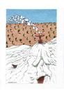 Cartoon: lieber Winter-2 (small) by Mehmet Karaman tagged literatur,baum,schnee