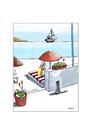 Cartoon: Sommer (small) by Mehmet Karaman tagged sommer katze strand