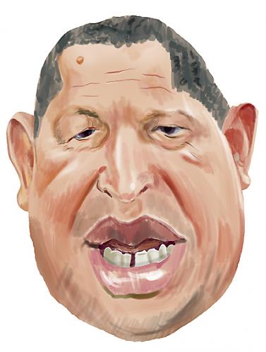 Cartoon: Hugo Chaves (medium) by Airton Nascimento tagged chaves,president,venezuela