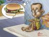 Cartoon: hunger (small) by Airton Nascimento tagged hunger