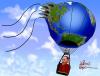 Cartoon: world crisis (small) by Airton Nascimento tagged wolrd crisis obama