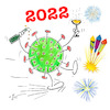 Cartoon: Gutes Neues ! (small) by legriffeur tagged silvester,neujahr,gutenrutsch,silvesternacht