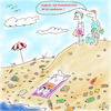 Cartoon: Strandurlaub (small) by legriffeur tagged urlaub,urlaubszeit,ferien,strand,strandurlaub,sommer,sommerferien,müllamstrand,umwelt