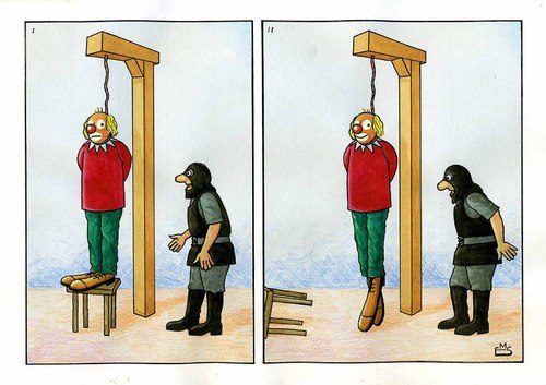 Cartoon: Masxarabox (medium) by Makhmud Eshonkulov tagged masxarabox,clown