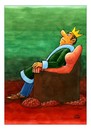 Cartoon: King (small) by Makhmud Eshonkulov tagged king
