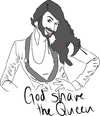 Cartoon: God shave the Queen (small) by gege tagged drag,queen,dragqueen,conchita,wurst,esc,european,song,contest,2014