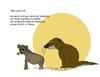 Cartoon: Tiere unter sich (small) by gege tagged tier,tiere,natur,hyäne,nasenbär,bär