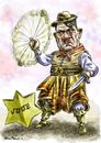 Cartoon: Hitler_gaucho (small) by Bob Row tagged argentina anisemitism junta hitler gaucho