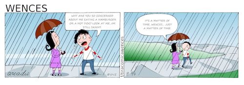 Cartoon: Wences Comic Strip (medium) by Cartoonarcadio tagged wences,comic,strip,humor