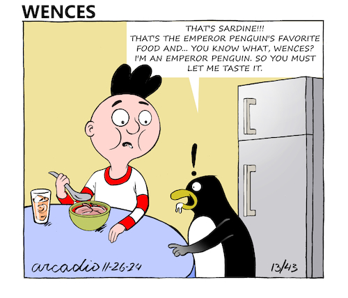 Cartoon: The adventures of Wences (medium) by Cartoonarcadio tagged comic,humor,strip