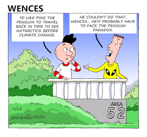 Cartoon: The adventures of Wences (medium) by Cartoonarcadio tagged humor