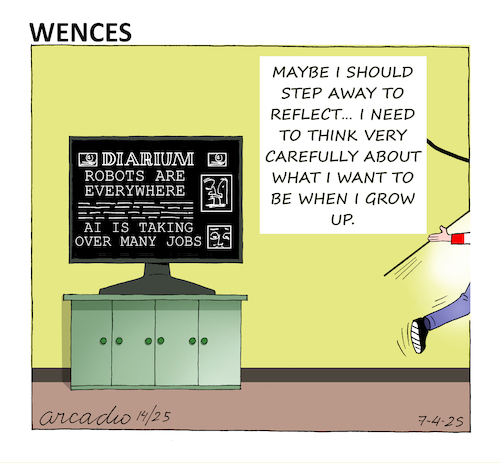Cartoon: Wences Comic Strip (medium) by Cartoonarcadio tagged wences,comic,humor