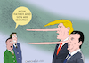 Cartoon: Donald Trump and DonalTrump Jr (small) by Cartoonarcadio tagged trump junior usa us government russia president