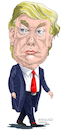 Cartoon: Donald Trump USA. (small) by Cartoonarcadio tagged trump usa washington america white house