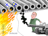 Cartoon: NATO everywhere. (small) by Cartoonarcadio tagged putin,nato,europe,usa