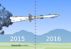 Cartoon: New year-same wars. (small) by Cartoonarcadio tagged wars,weapons,conflicts,missils,peace,dialogue