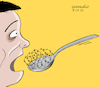 Cartoon: No food. (small) by Cartoonarcadio tagged food,poverty,third,world,hunger,economy