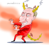Cartoon: Putin the gas devil. (small) by Cartoonarcadio tagged putin,weapons,gas,europe,russia