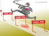 Cartoon: Russia Violating Ceasefires (small) by Cartoonarcadio tagged russia,putin,ukraine,war