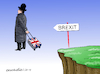 Cartoon: To the Brexit? (small) by Cartoonarcadio tagged europe great britain brexit