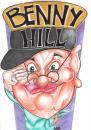 Cartoon: Benny Hill (small) by rube tagged humor,ingles,comico