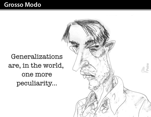 Cartoon: Grosso Modo (medium) by PETRE tagged language,general,particular