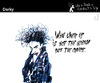 Cartoon: Darky (small) by PETRE tagged horror,borges,charme