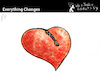 Cartoon: Everything Changes (small) by PETRE tagged love,couples