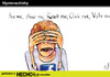 Cartoon: Hysteractivity (small) by PETRE tagged social,nets,facebook