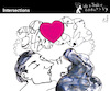 Cartoon: Intersections (small) by PETRE tagged love liebe feelings gefühle
