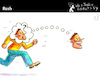 Cartoon: Rush (small) by PETRE tagged rush,stress,eile,stressig
