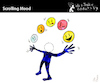 Cartoon: Scrolling Mood (small) by PETRE tagged scrolling,mood,stimmung